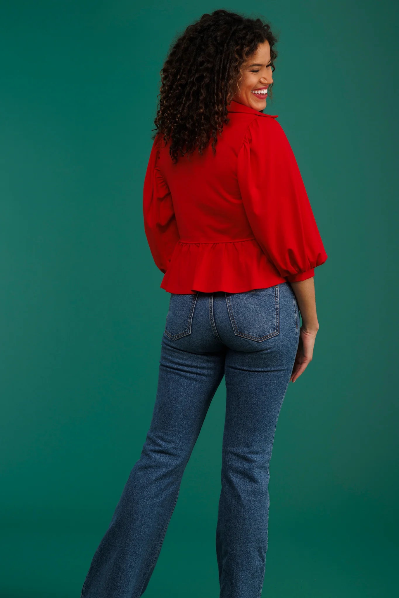The Wren Top - Red