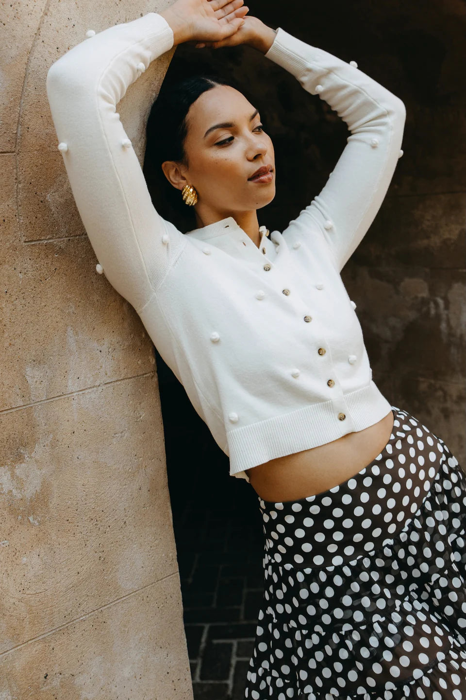 The Juniper Cardigan - Cream