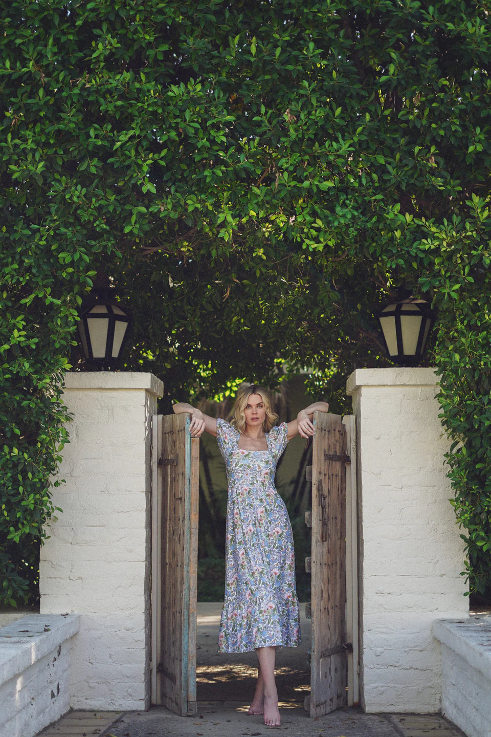 The Cornelia Dress - Forget Me Not