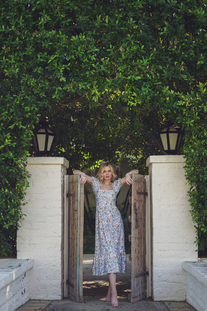 The Cornelia Dress - Forget Me Not