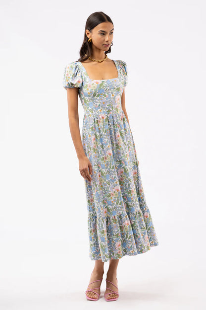 The Cornelia Dress - Forget Me Not