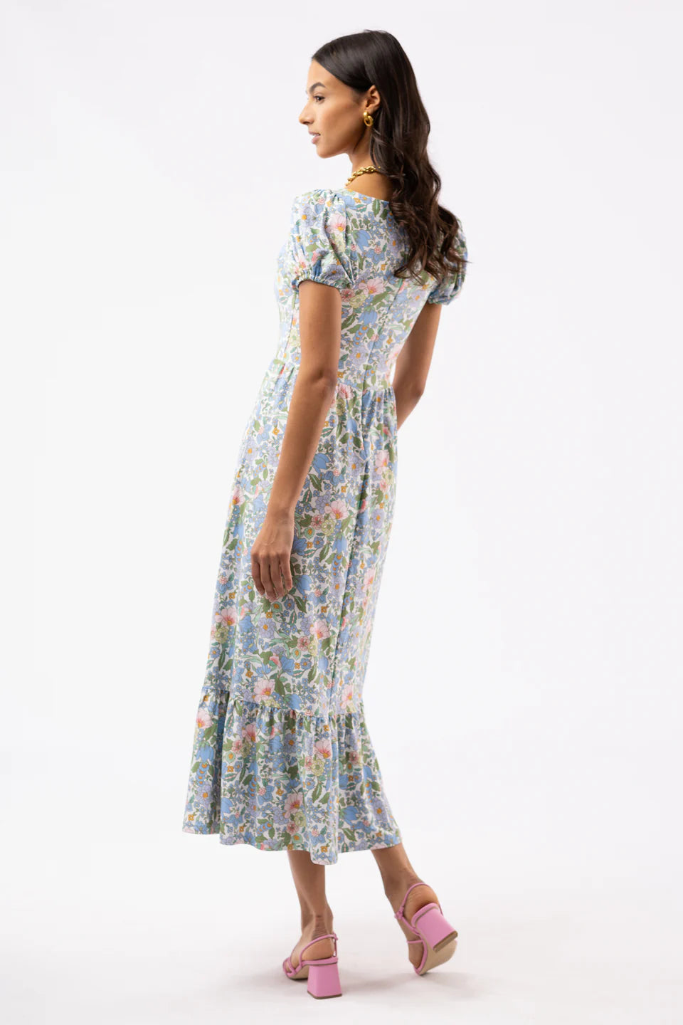 The Cornelia Dress - Forget Me Not