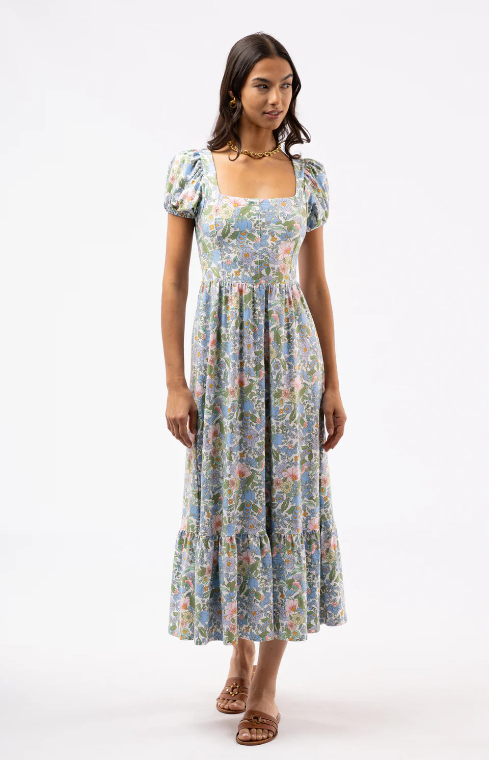 The Cornelia Dress - Forget Me Not