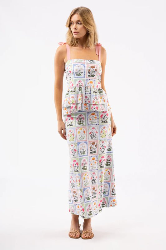 The Margot Skirt - Flower Box