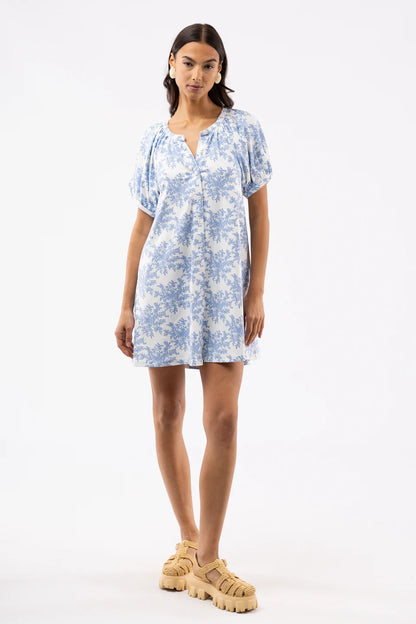 The Posie Dress - Rose Bushel Blue