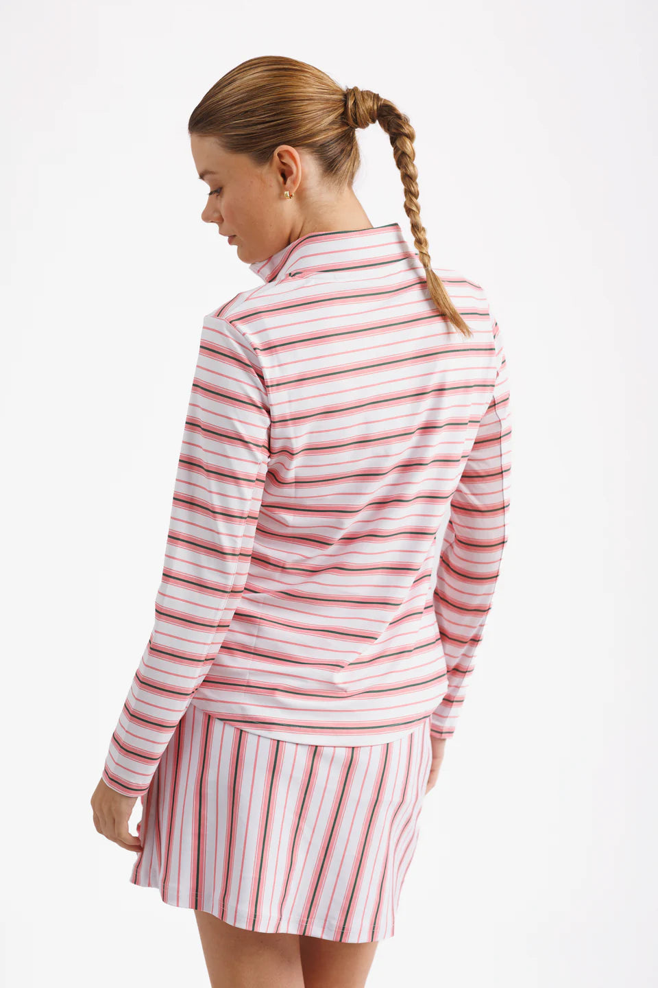 The Blaire Skort - Macaron Stripe