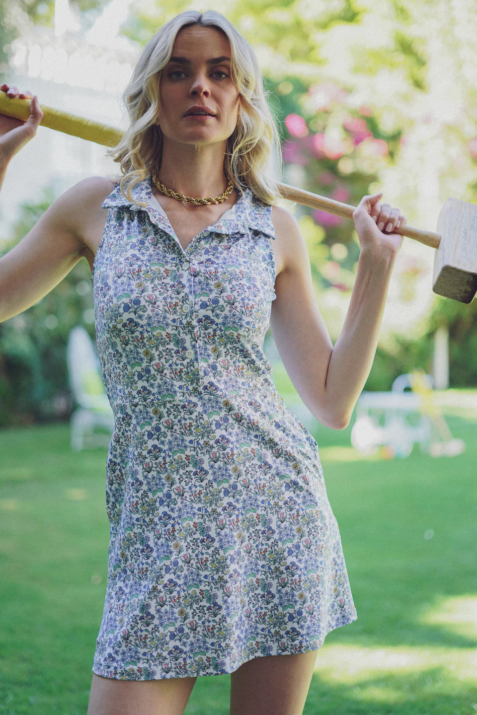 The Hedy Dress - Spring Sprig