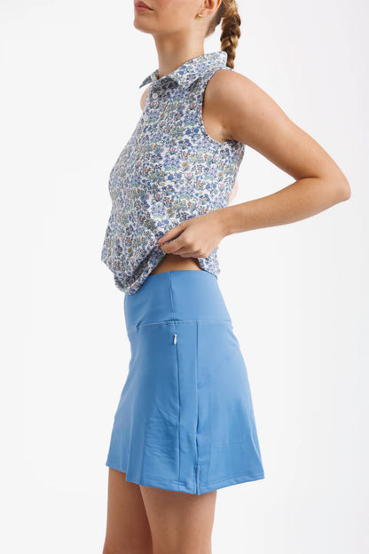 The Parker Skort - Hydrangea