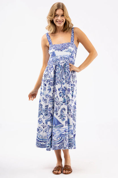 The Heather Dress - Port Porcelain