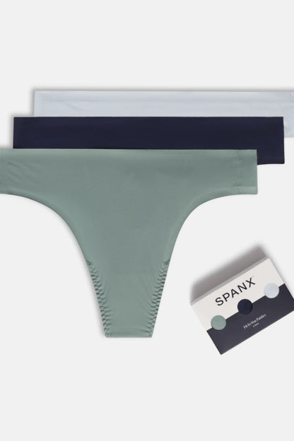 SPANXsmooth™ Fit-To-You Modal Thong 3-Pack Box