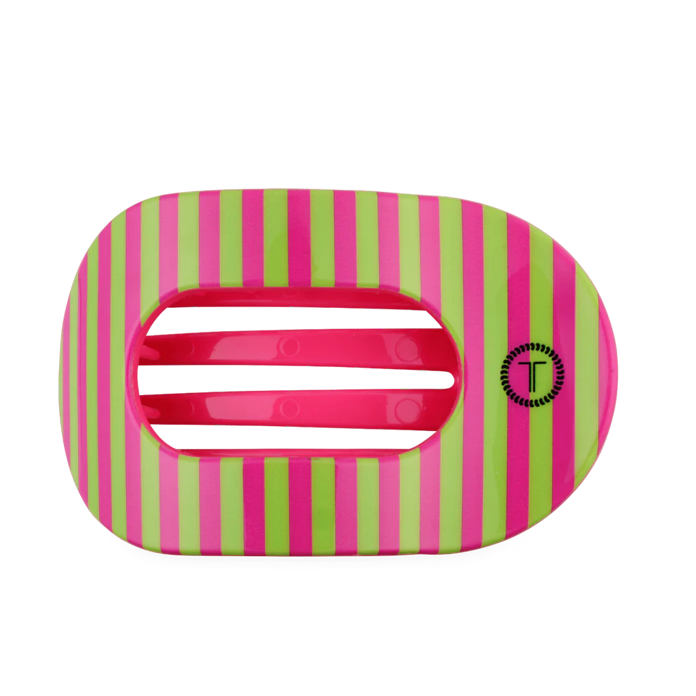 Summer Crush Large Flat Round Hair Clip