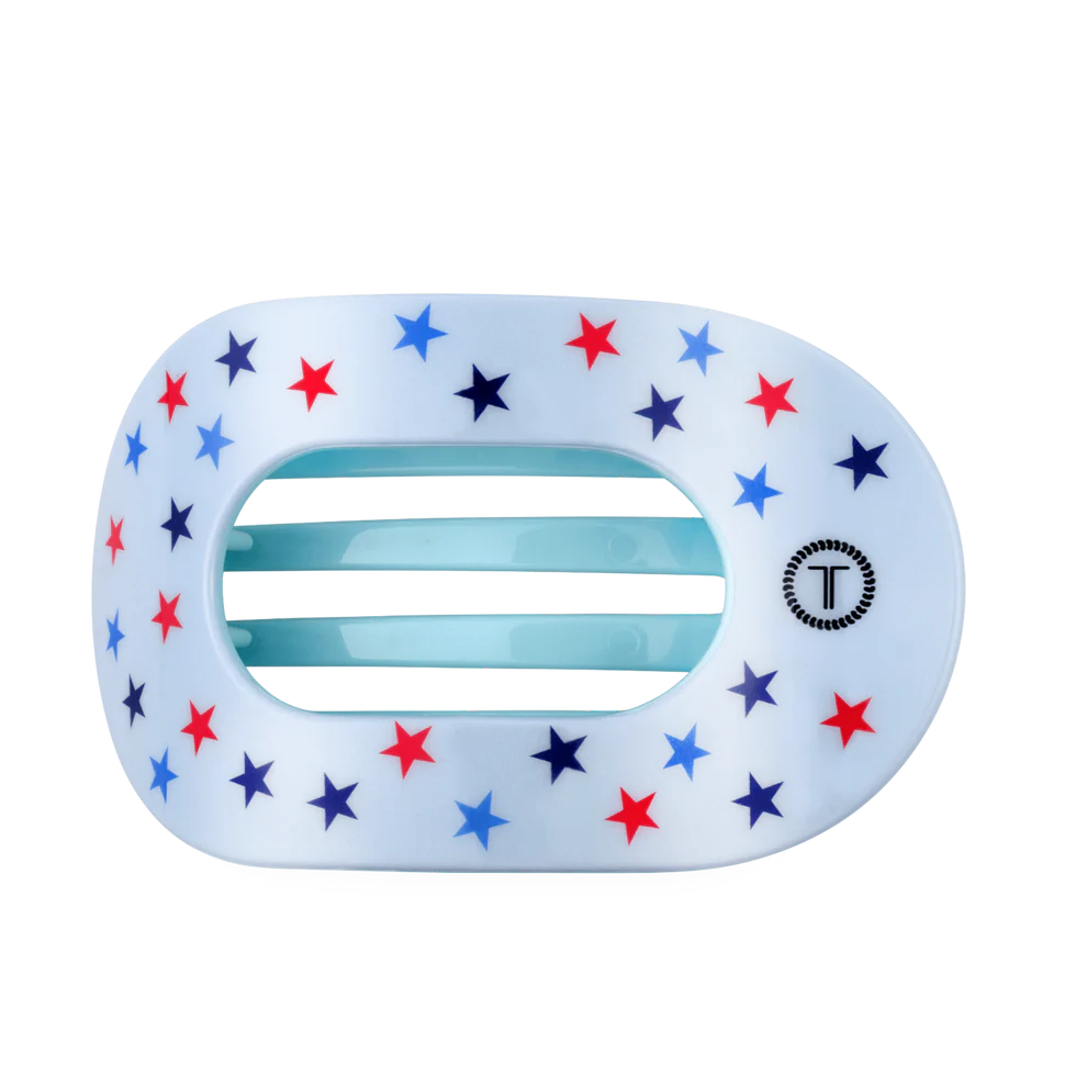 Teleties Large Round Flat Hair Clips