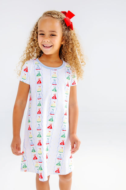 Polly Play Dress - Short Sleeve - Set Sail/Beale Street Blue