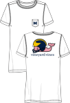 University of Michigan Short Sleeve Helmet Whale Tee