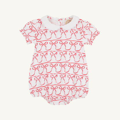 Bedford Bubble- Pima - Birdies Bows/Worth Ave White