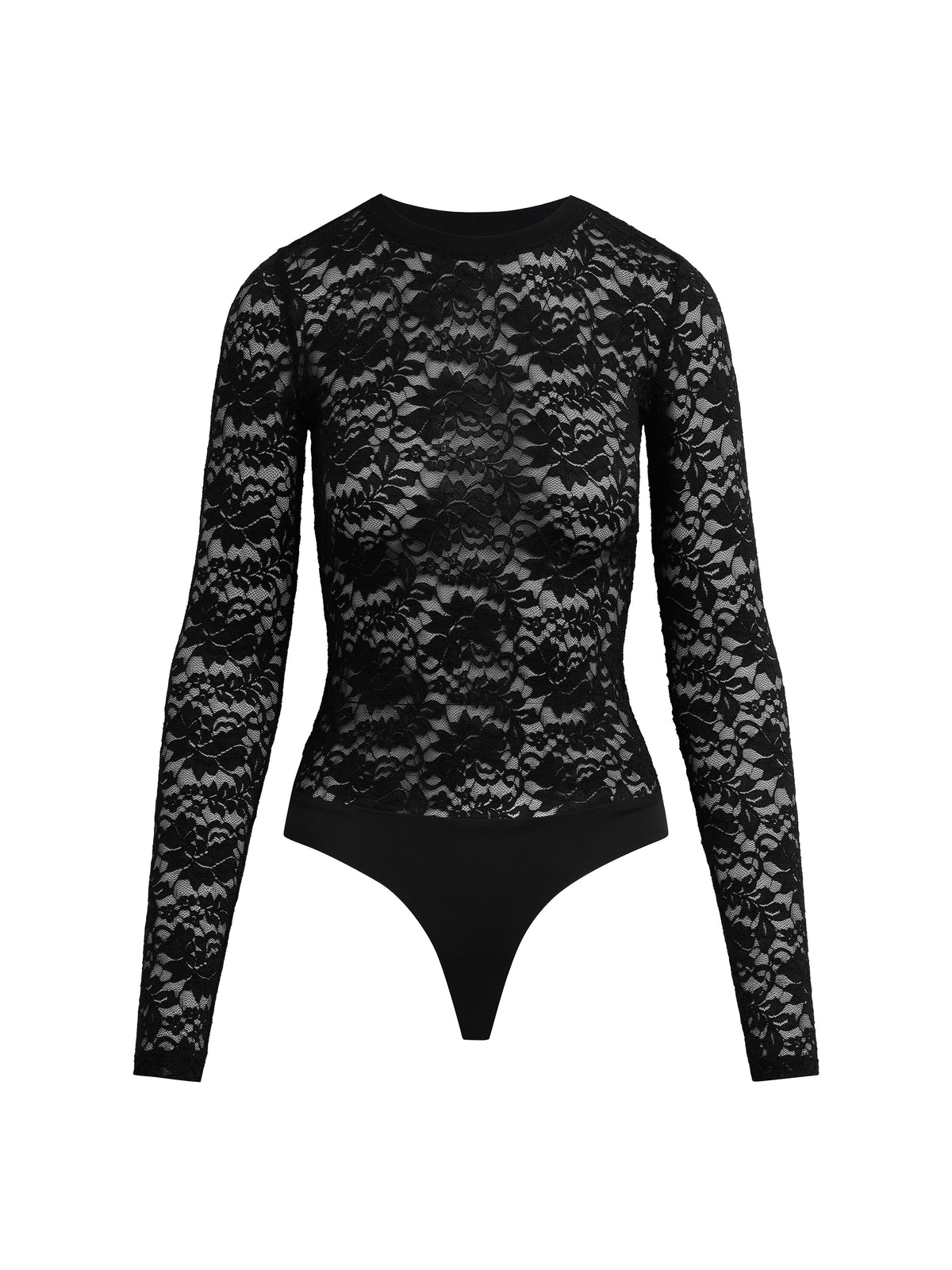 The Lacey Bodysuit - Black