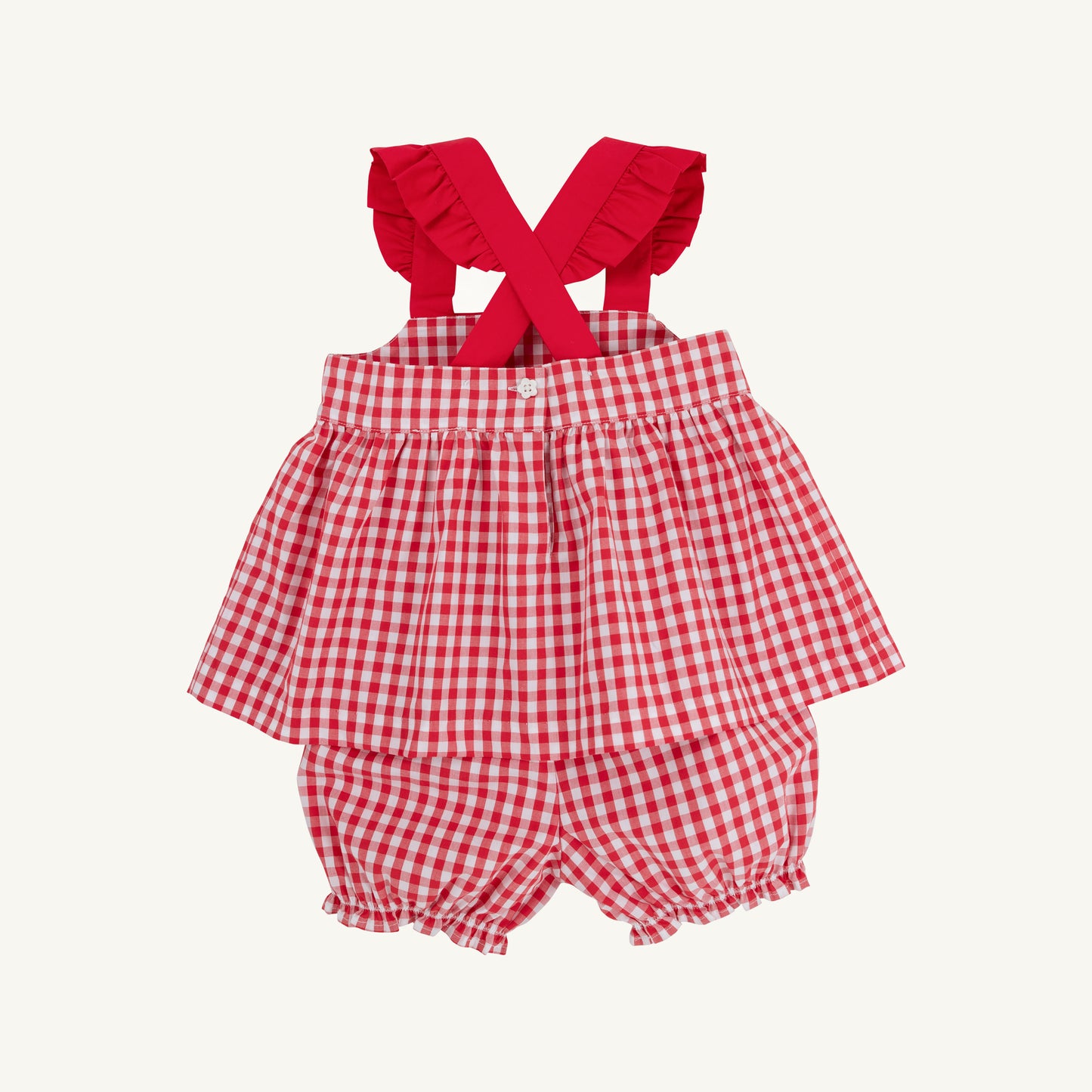 Nancy's Novelty Set- Woven Dyed Yarn - Richmond Red Gingham/Richmond Red/Watermelon