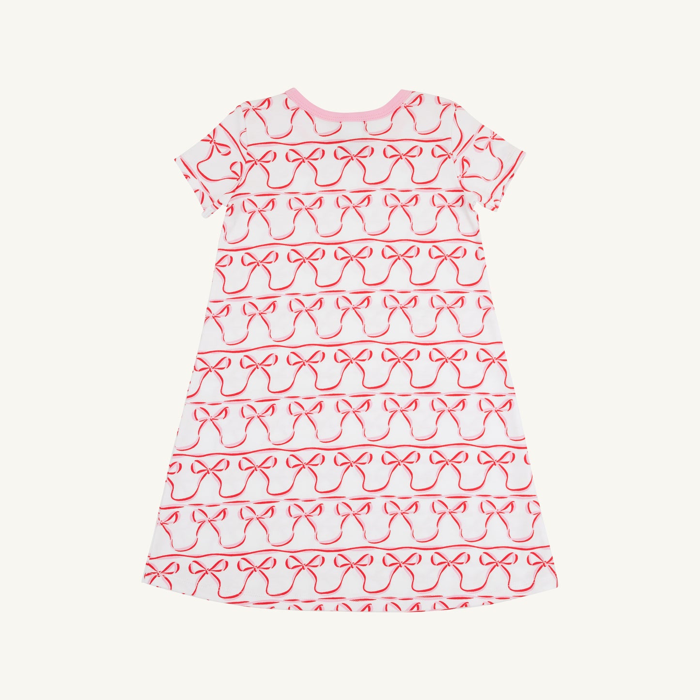 Polly Play Dress - Short Sleeve - Birdies Bows/Pier Party Pink