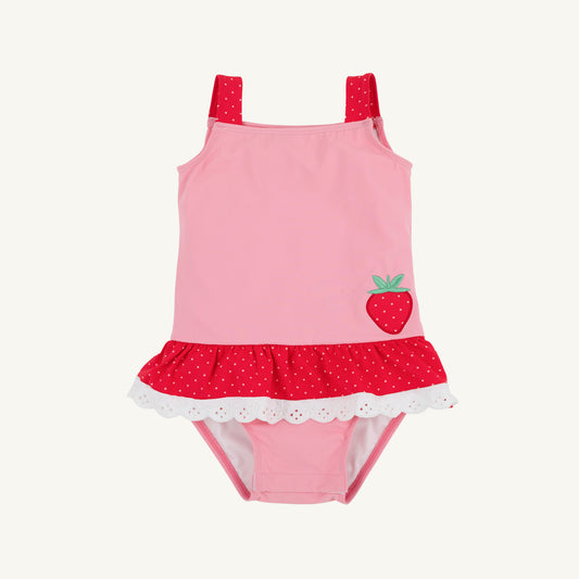 Grace Bay Bathing Suit - Hamptons Hot Pink/Richmond Red/Strawberry