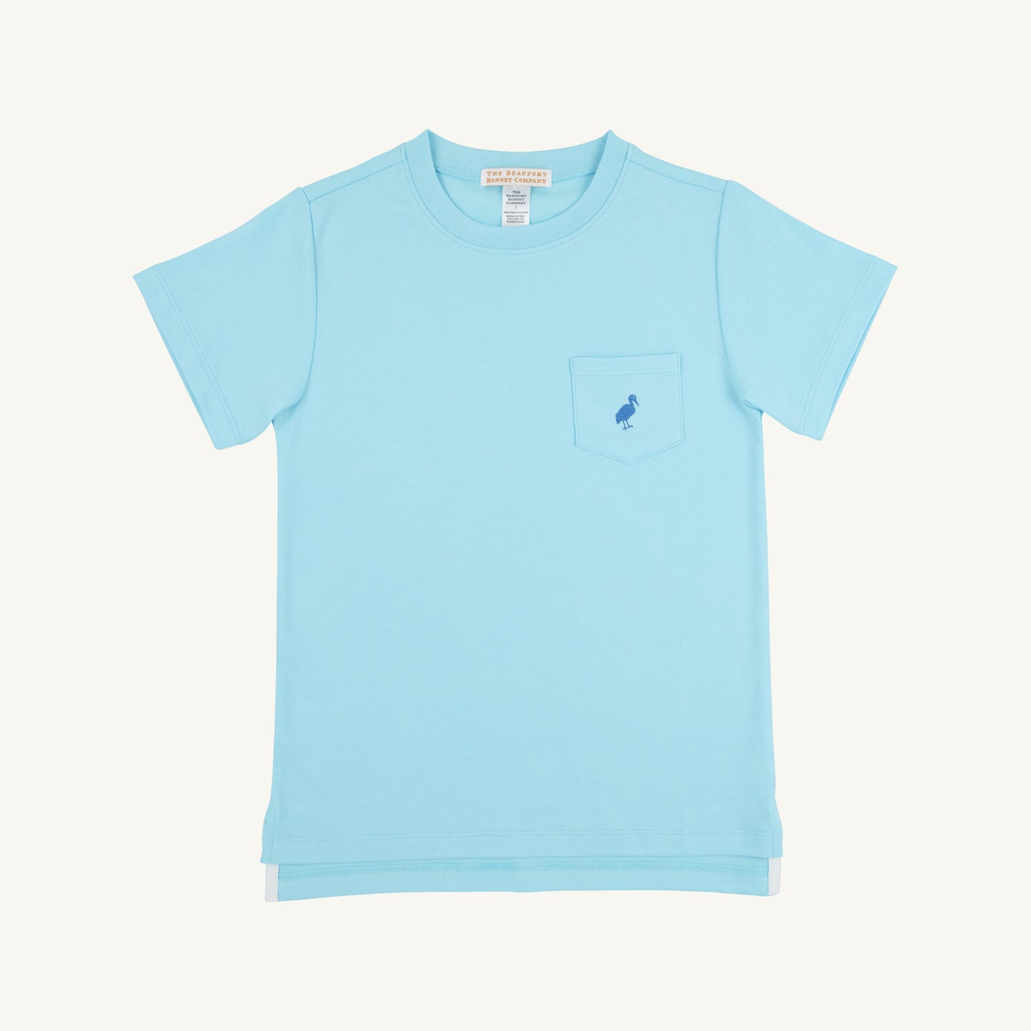 Carter Crewneck - Belhaven Blue/Wood Boat Blue