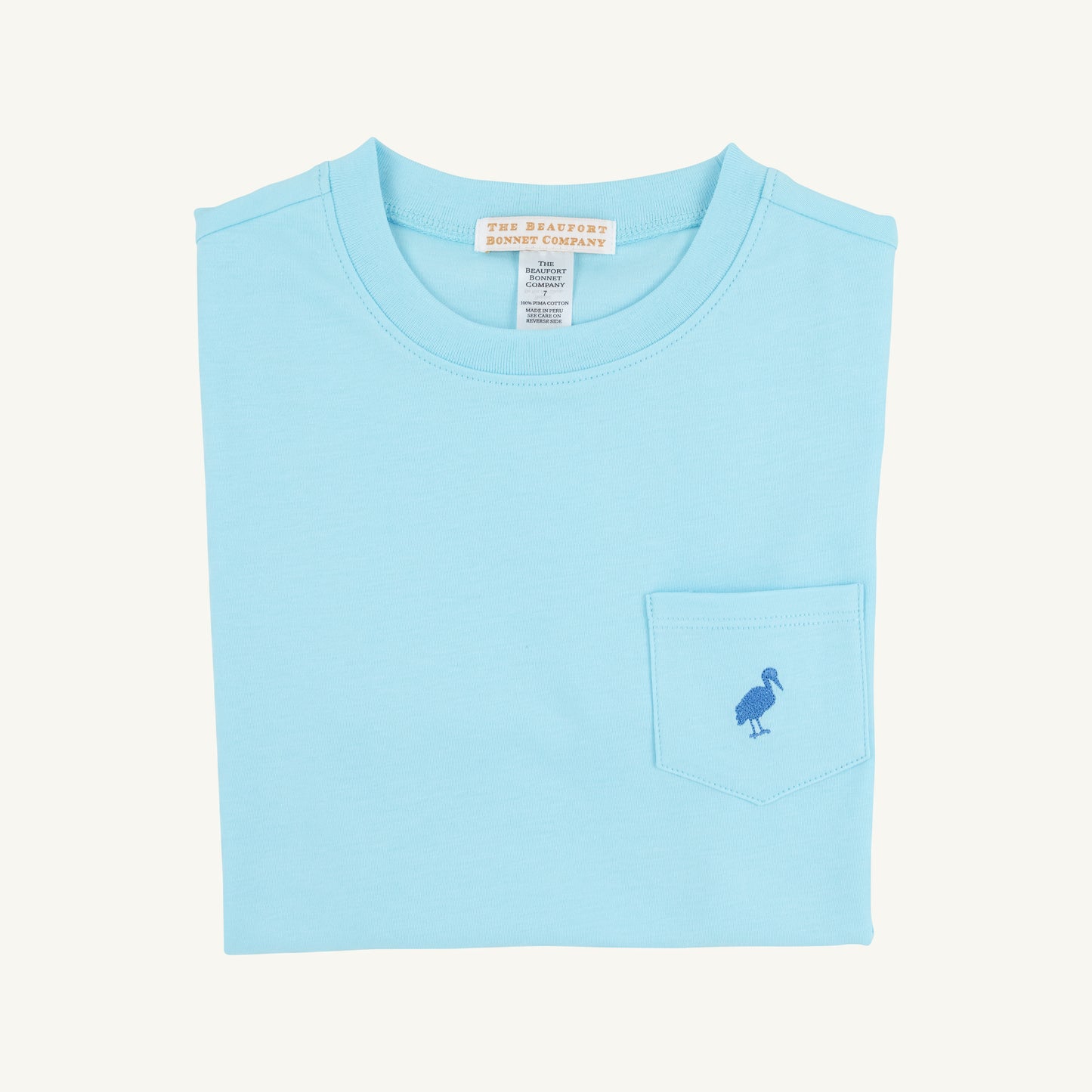 Carter Crewneck - Belhaven Blue/Wood Boat Blue