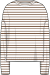 Dreamy Jersey Long Sleeve - White Cap/Coconut