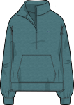 Saltwater Quarter Zip - Lowcountry Loden Heather