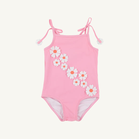 St Lucia Swimsuit - Hamptons Hot Pink/Seashore Sherbet/Flowers