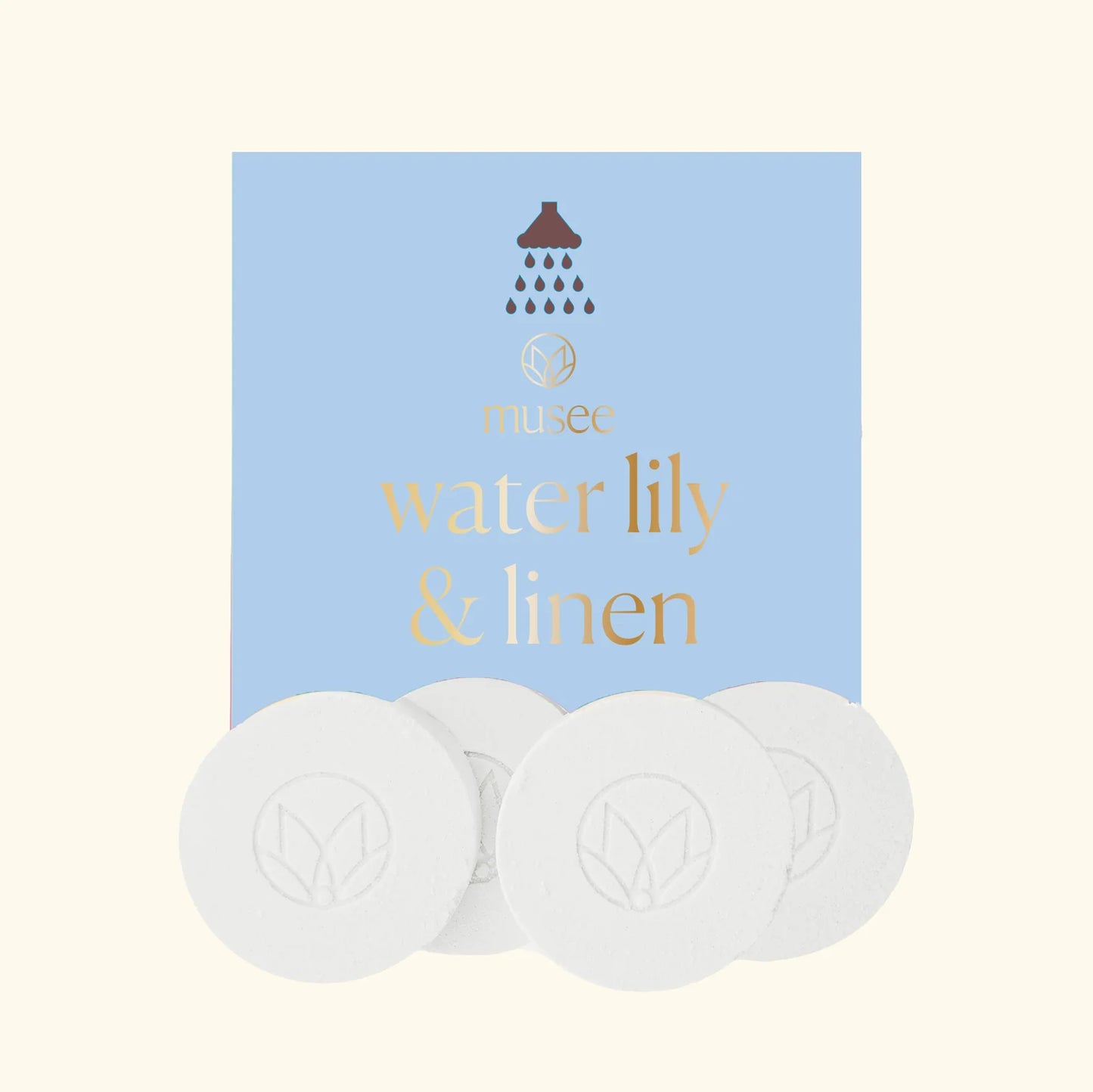 Water Lily & Linen Shower Steamers