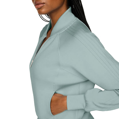 Spanx Airessentials Pintuck Track Jacket - Dew