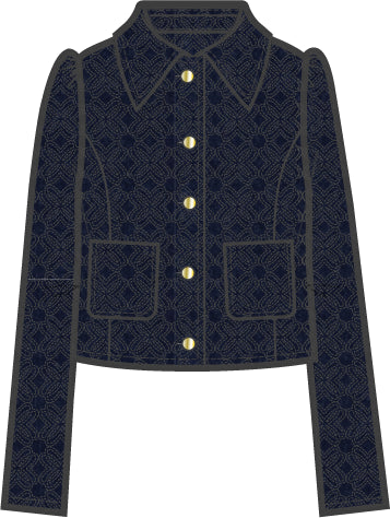 Peyser Quilted Denim Jacket