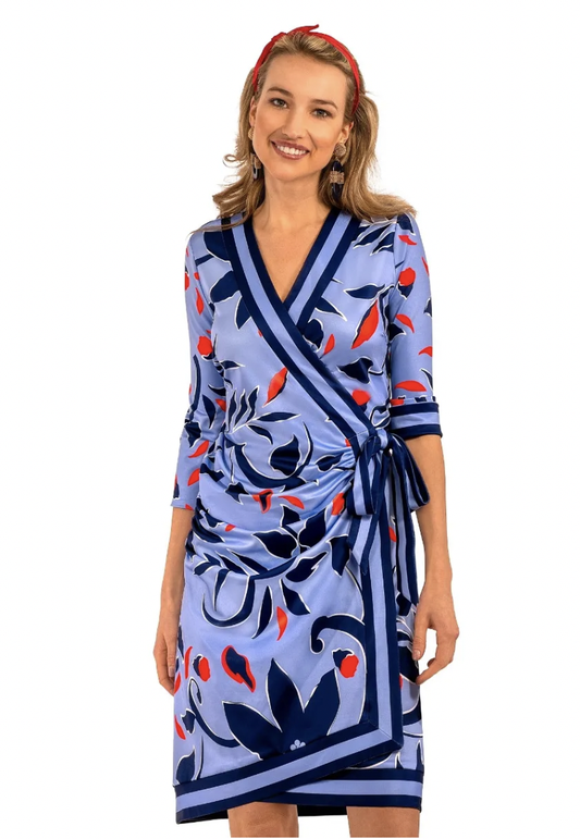 Jersey Wrap Me Up Dress - Full Bloom