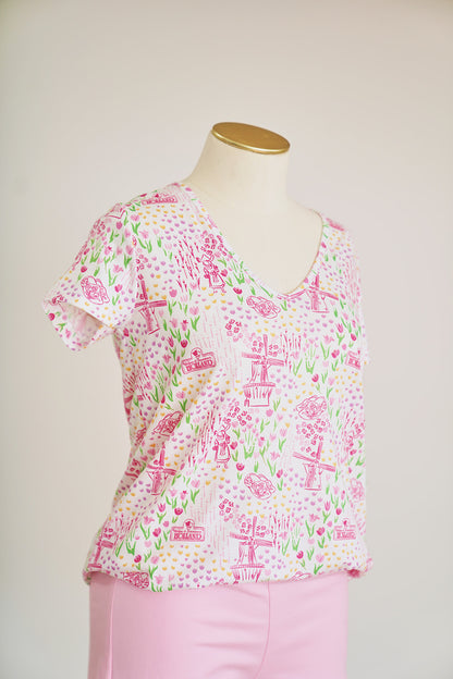 Blake T-Shirt - Tiptoe Through The Tulips