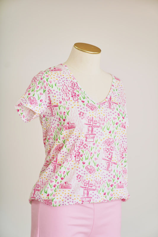 Blake T-Shirt - Tiptoe Through The Tulips
