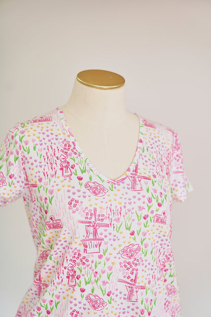 Blake T-Shirt - Tiptoe Through The Tulips