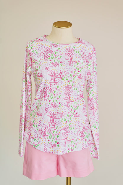 Marlowe Top - Tiptoe Through The Tulips