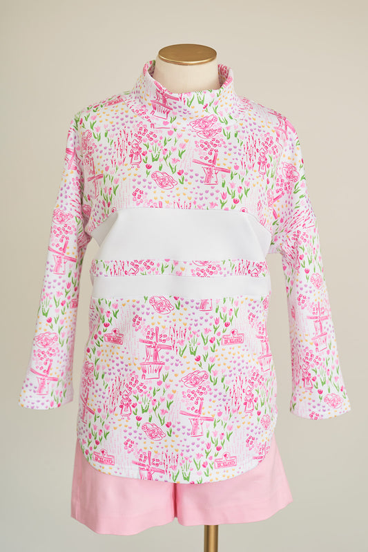 Everett Pullover - Tiptoe Through The Tulips